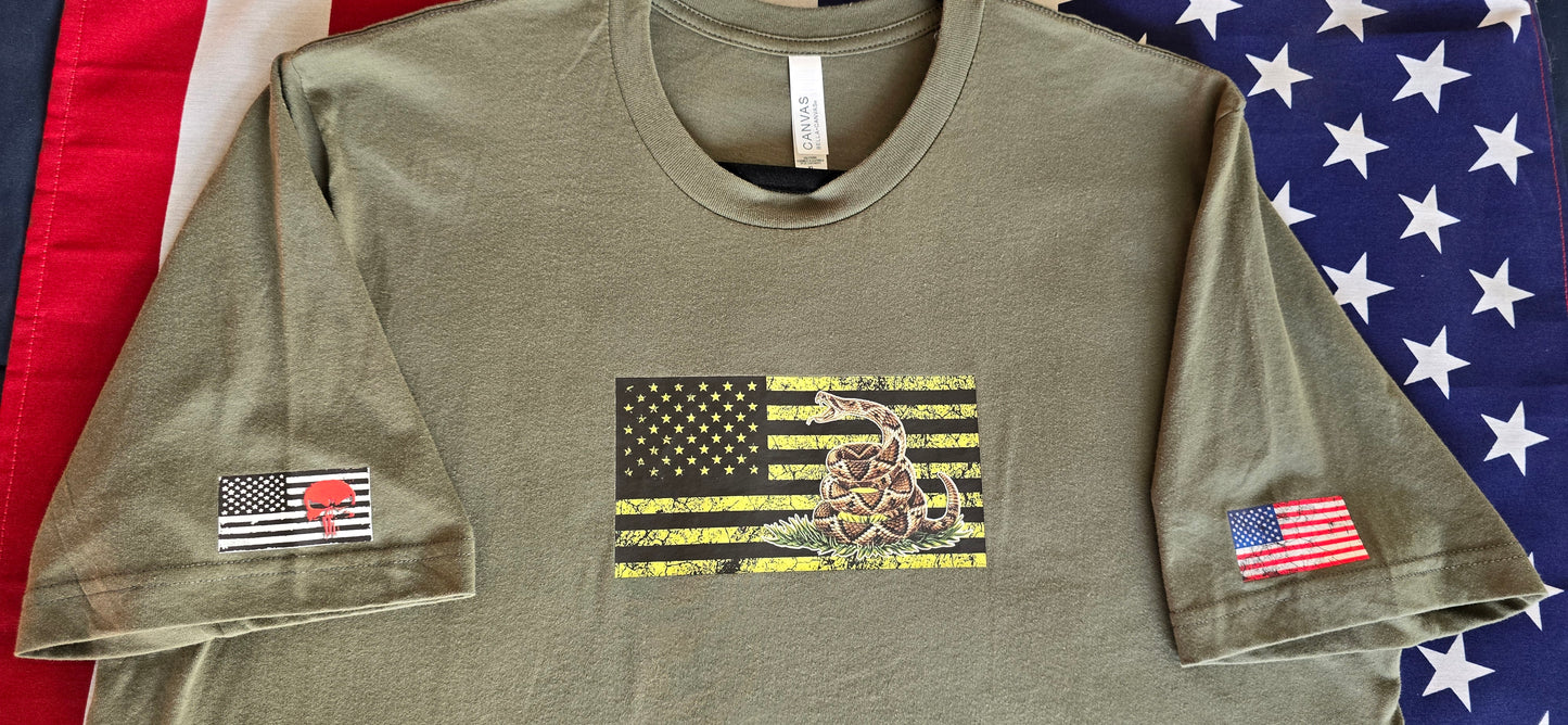 Dont Tread On Me Tee (Faded)