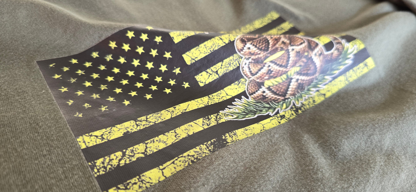 Dont Tread On Me Tee (Faded)