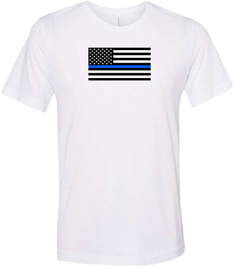 Blue Stripe Flag Tee