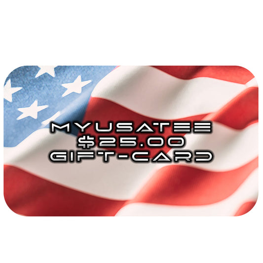 MYUSATEE - Gift Card $25