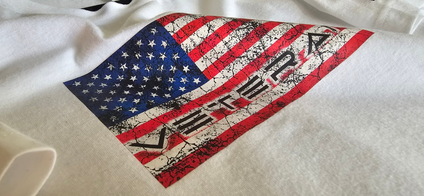 USA Flag Veteran (Faded)